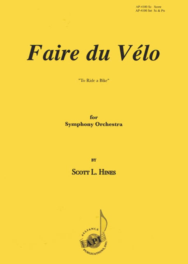 Faire Du Velo - Sym Orch - Set